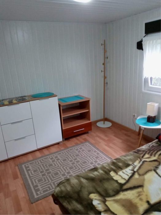 Domek na Mazurach. Wlasna linia brzegowa.