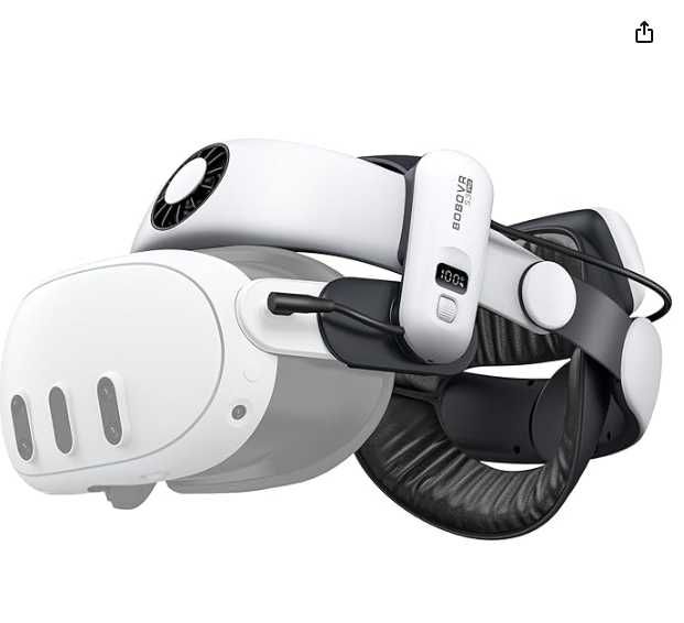 Meta Quest 3 512 + BOBOVR S3 Pro + BOBOVR BD3 Charging Dock