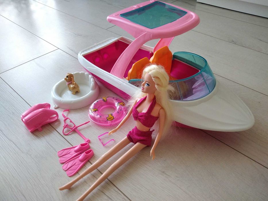 Wakacyjny Jacht Łódź Barbie