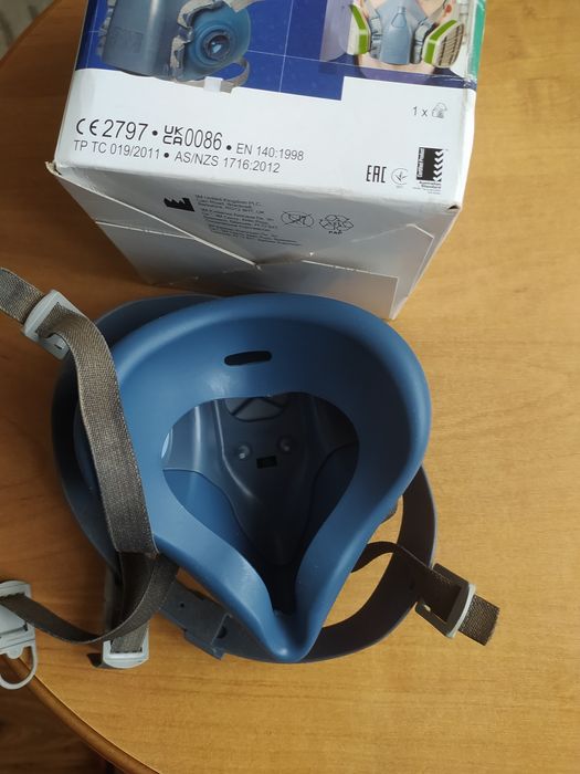 Półmaska wielokrotnego użytku 3m