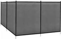 Ogrodzenie zabezpieczające  basen costway 366 cm x 122 cm
