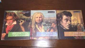 3 CDs de música clássica
