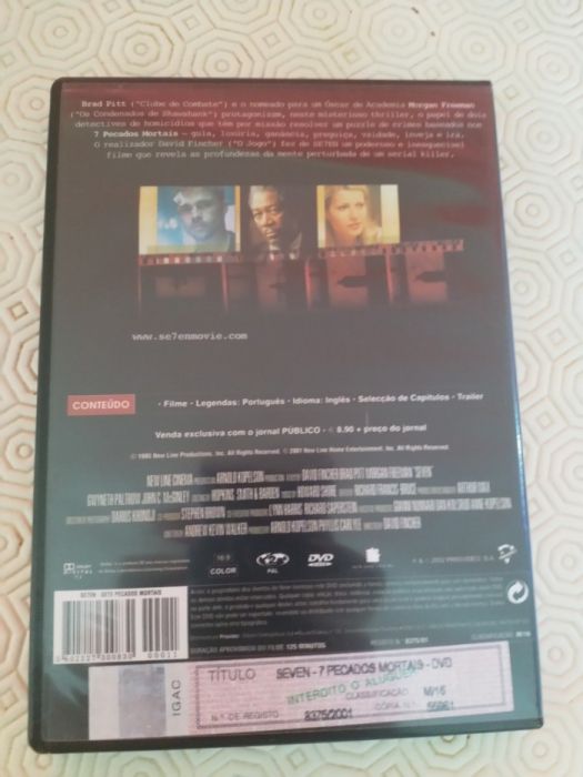 Seven -  filme DVD