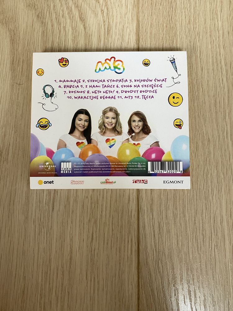 Płyta CD MY3 dla nastolatek