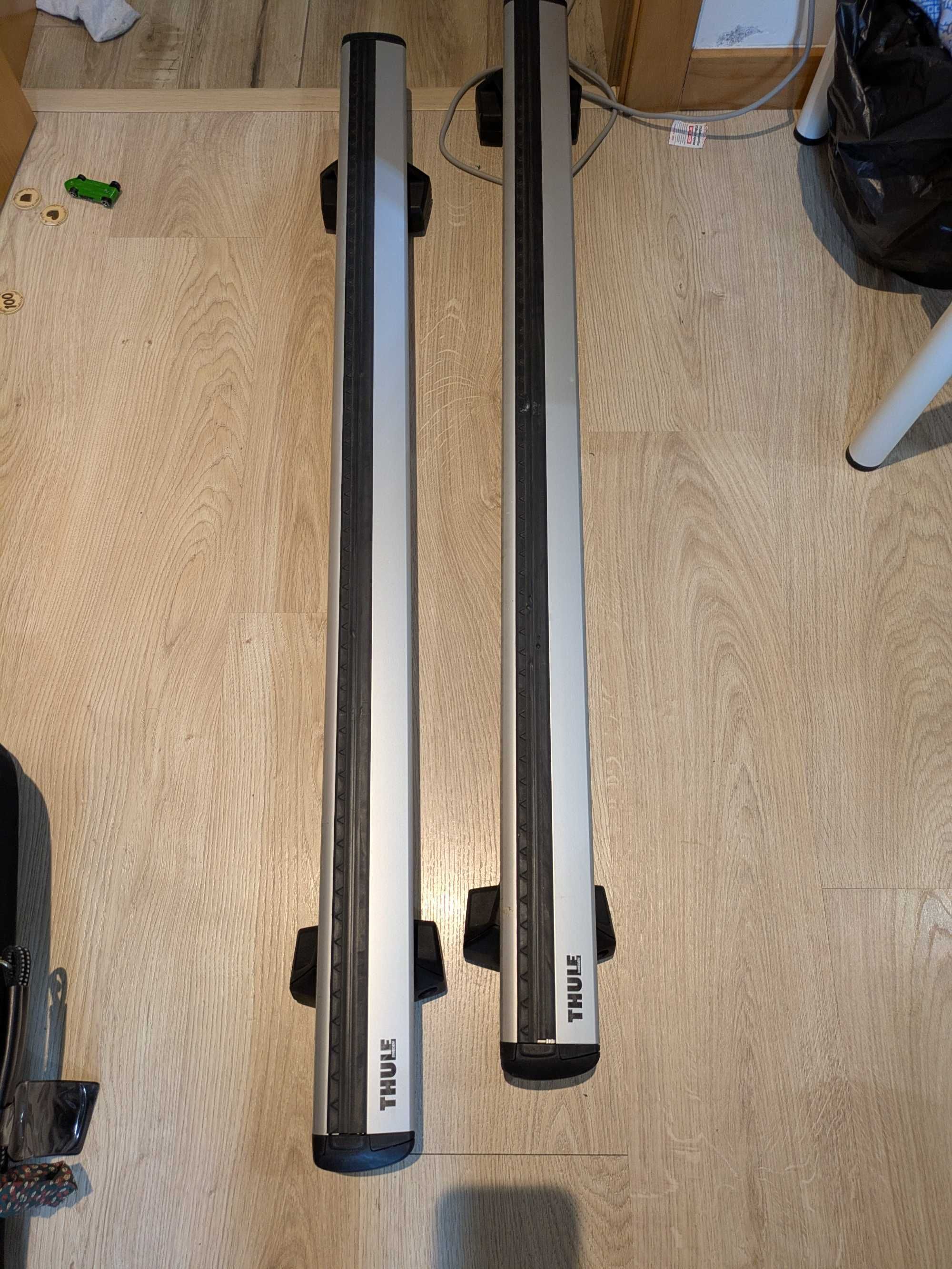 THULE WingBar Evo 118 (2 barras) + 4 THULE Evo Clamp