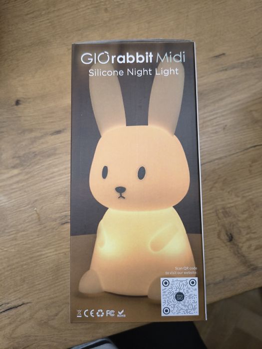 Lampka nocna INNOGIO GIO królik midi