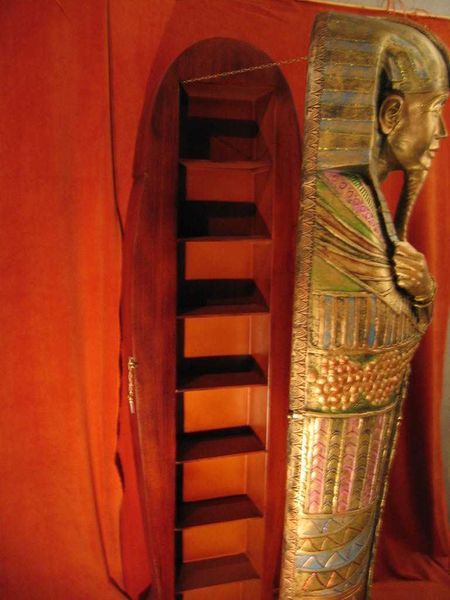 Królowa Kleopatra SZAFKA 195cm repika sarkofag
