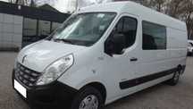 Renault Master  L3H2 MAX klima brygadówka doka dubel kabina 7-os 2013 tempomat ŁADNY