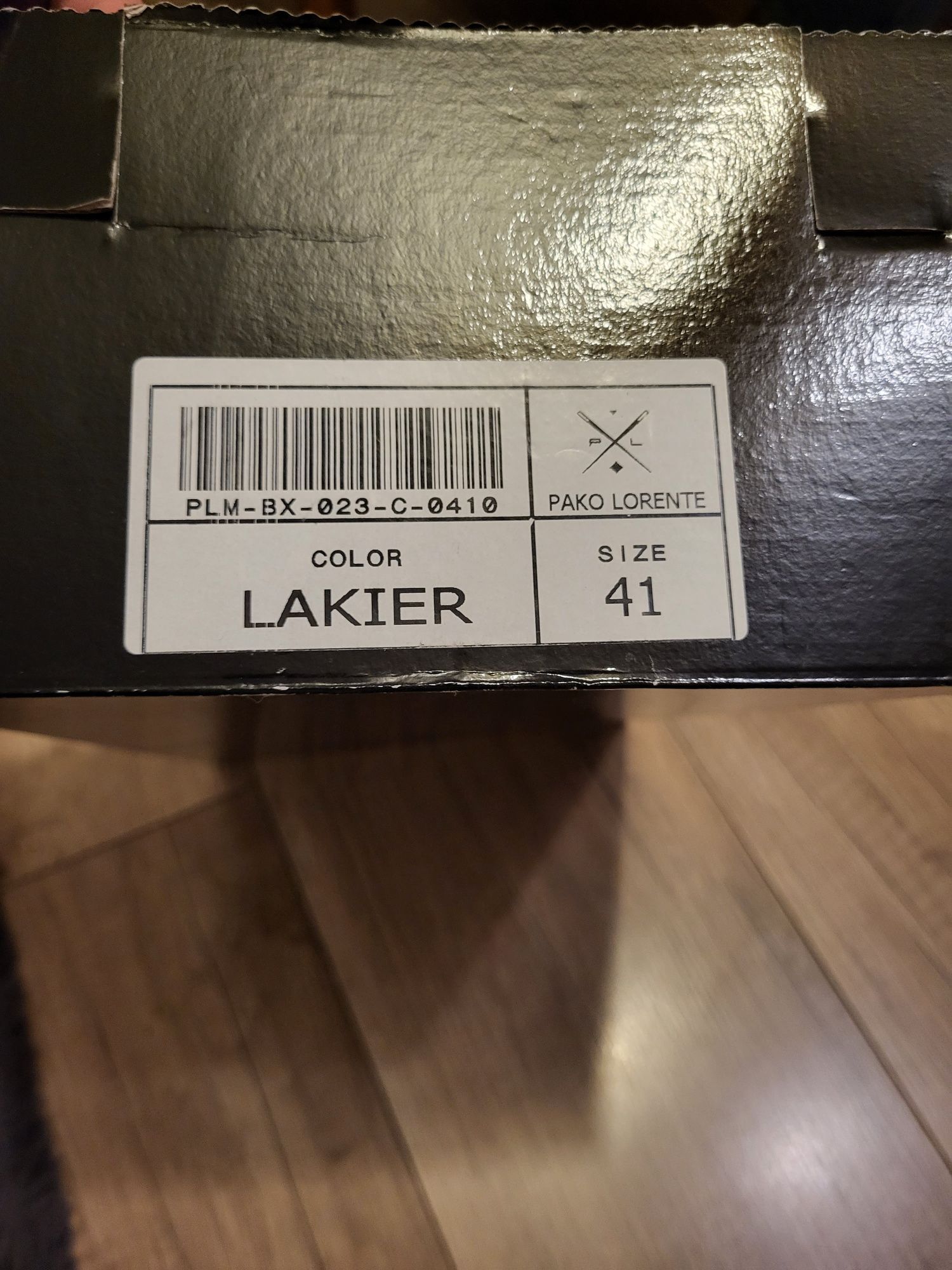 Buty ślubne lakierki. Pako Lorente idealny stan