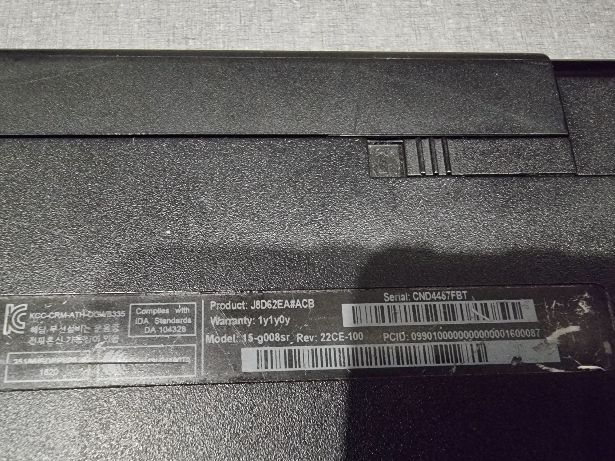 HP 15-g008sr AMD A8-6410