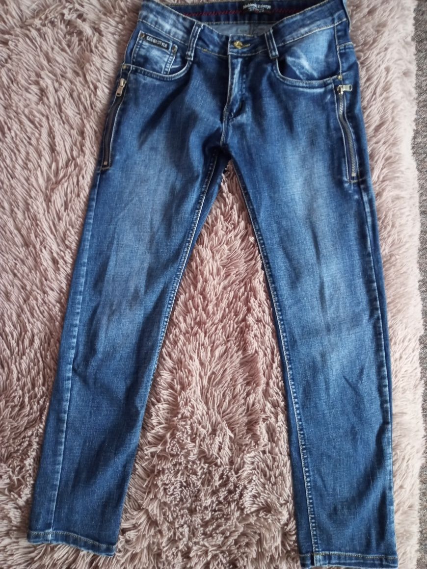 Spodnie jeansy rozm. 152cm