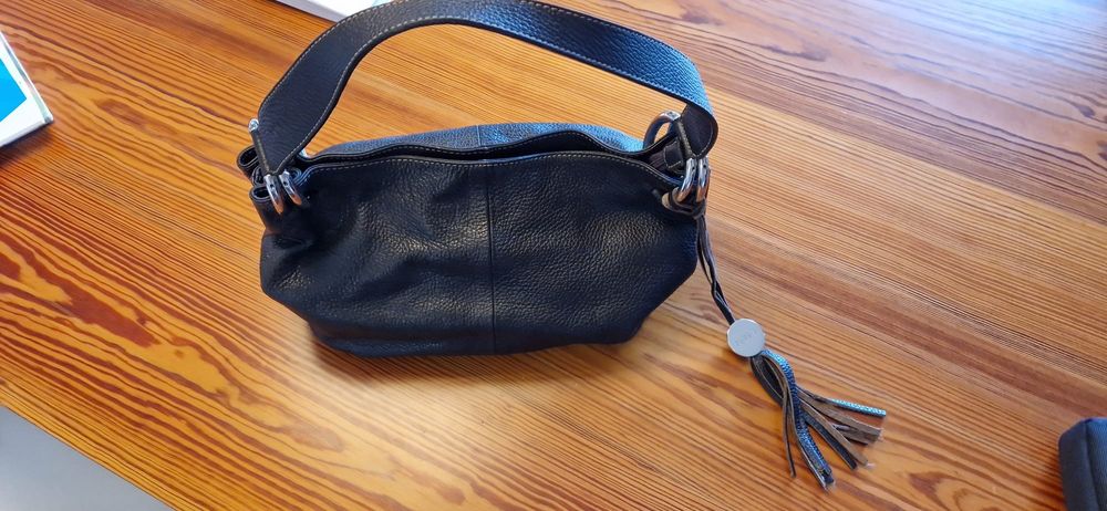 Mala de mão Furla castanho escuro