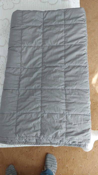 ODONVIDE IKEA Kołdra obciążeniowa, ciemnoszary, 150x200 cm 6 kg
