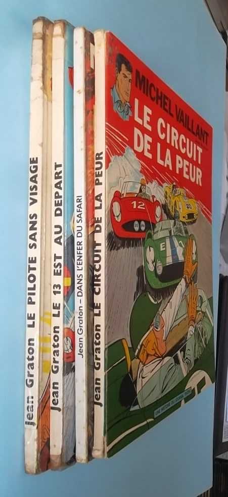 MICHEL VAILLANT - Edições antigas em francês