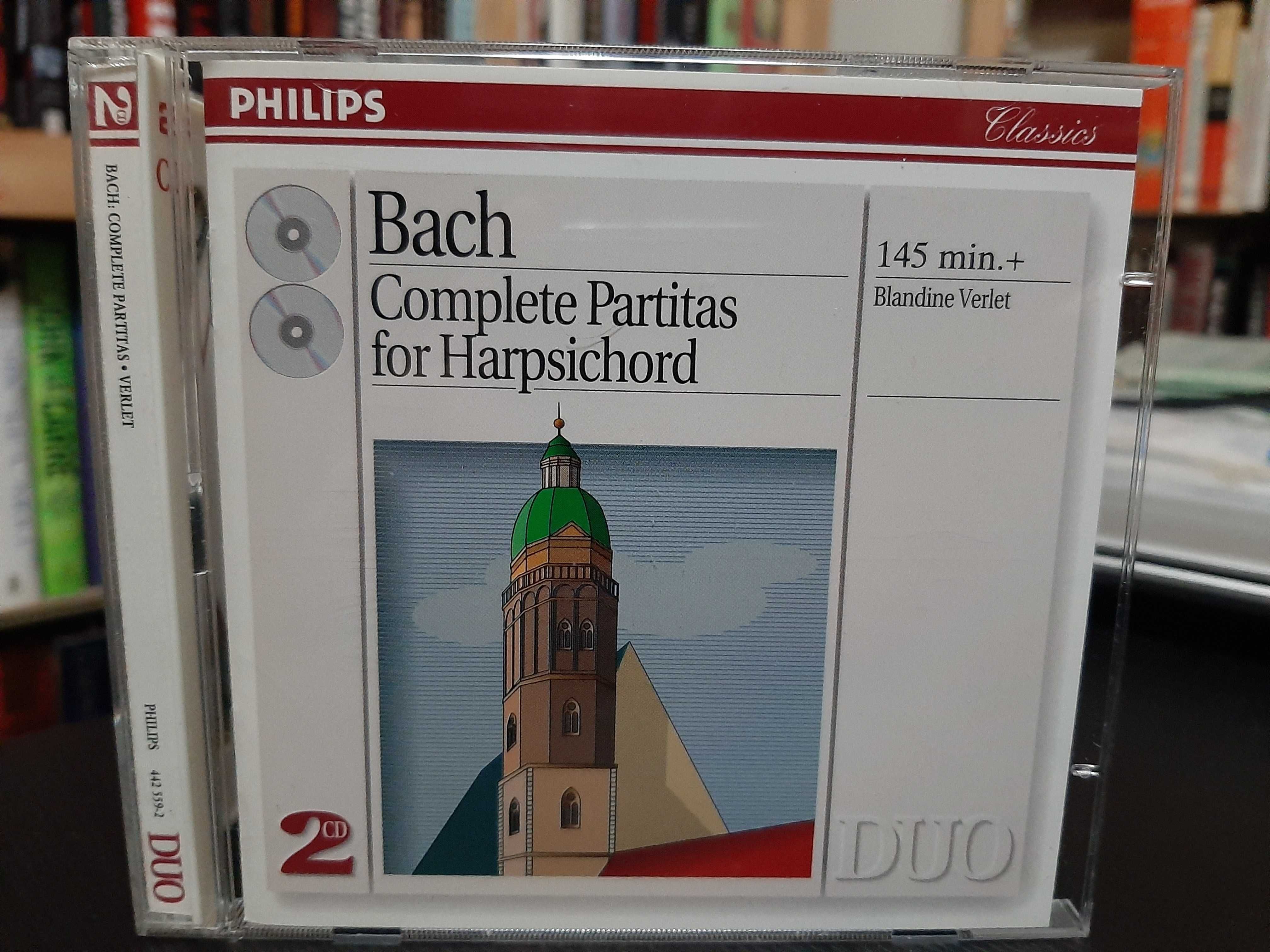 Bach – Complete Partitas For Harpsichord – Blandine Verlet – 2 cd