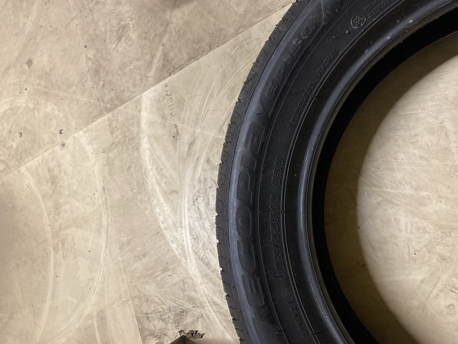 109. Opony letnie DEMO bridgestone ecopia 185/55r16 komplet wysylam