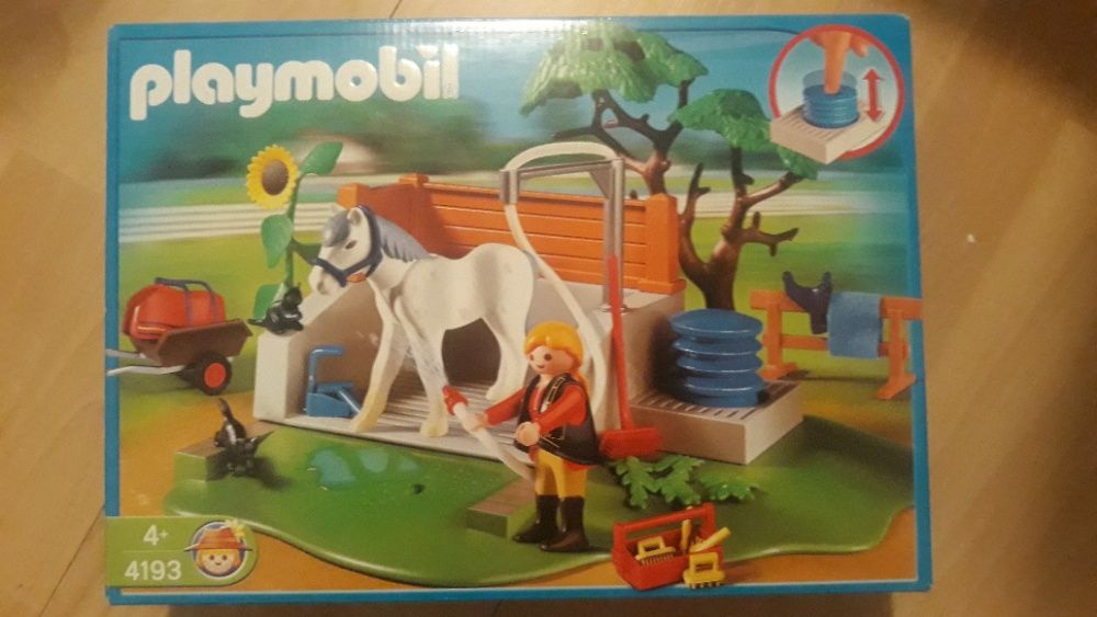 Playmobil 4193 Myjnia dla Koni. zabawki zwierzęta playmobile NOWE