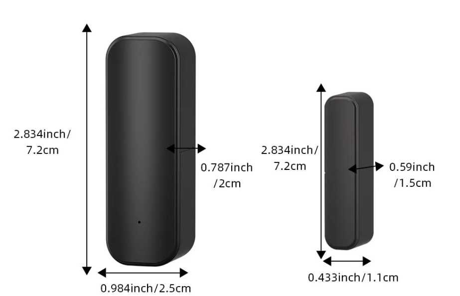 Czujnik WIFI Tuya, drzwi, okna, alarm, smarthome S22