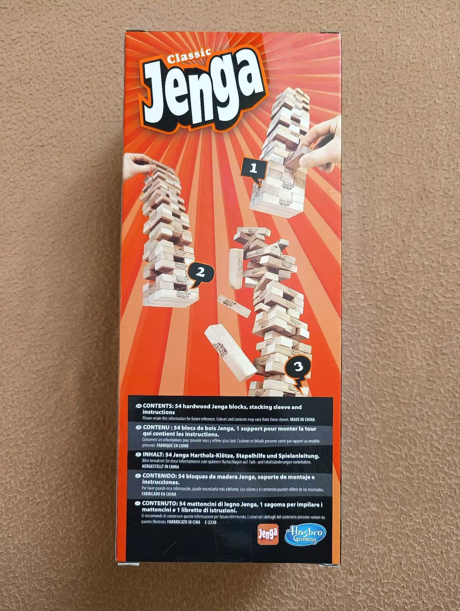klocki Jenga Classic Hasbro 6+ nowe