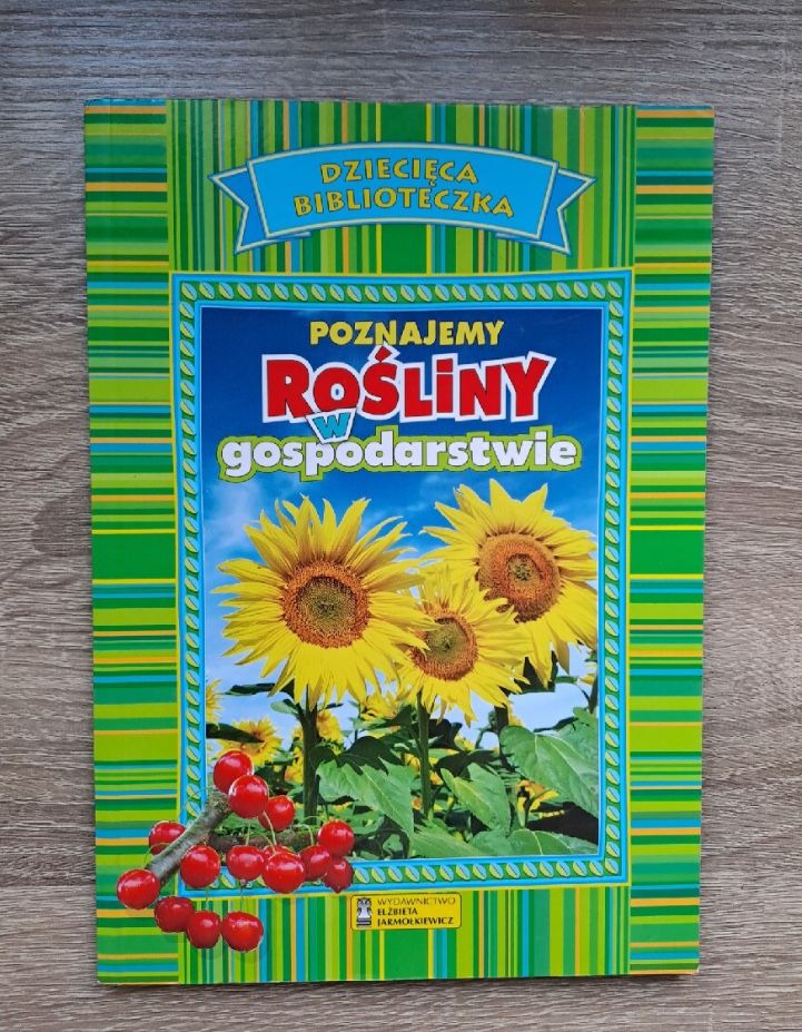 Książka dla dzieci o roslinach