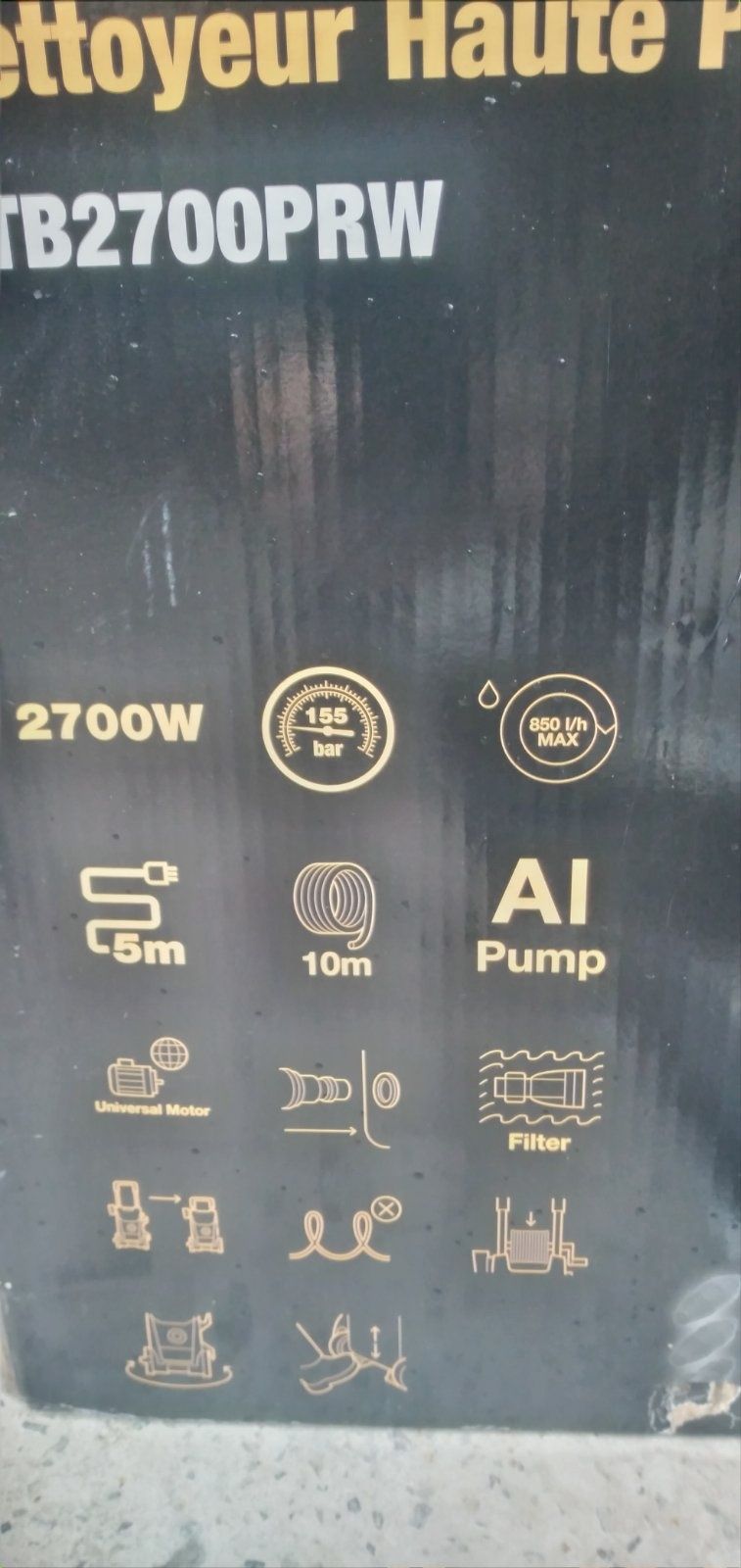 Мойка KARCHER 2700 ватт высокого давления, мийка високого тиску з Англ