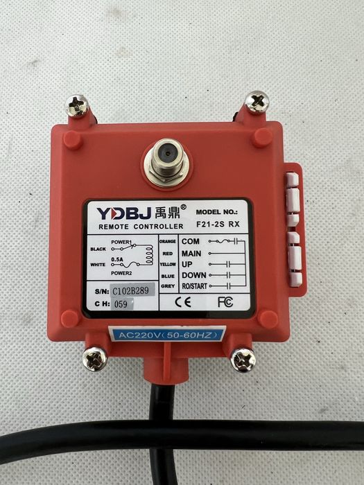 Pilot bezprzewodowy do suwnicy / wyciągarki