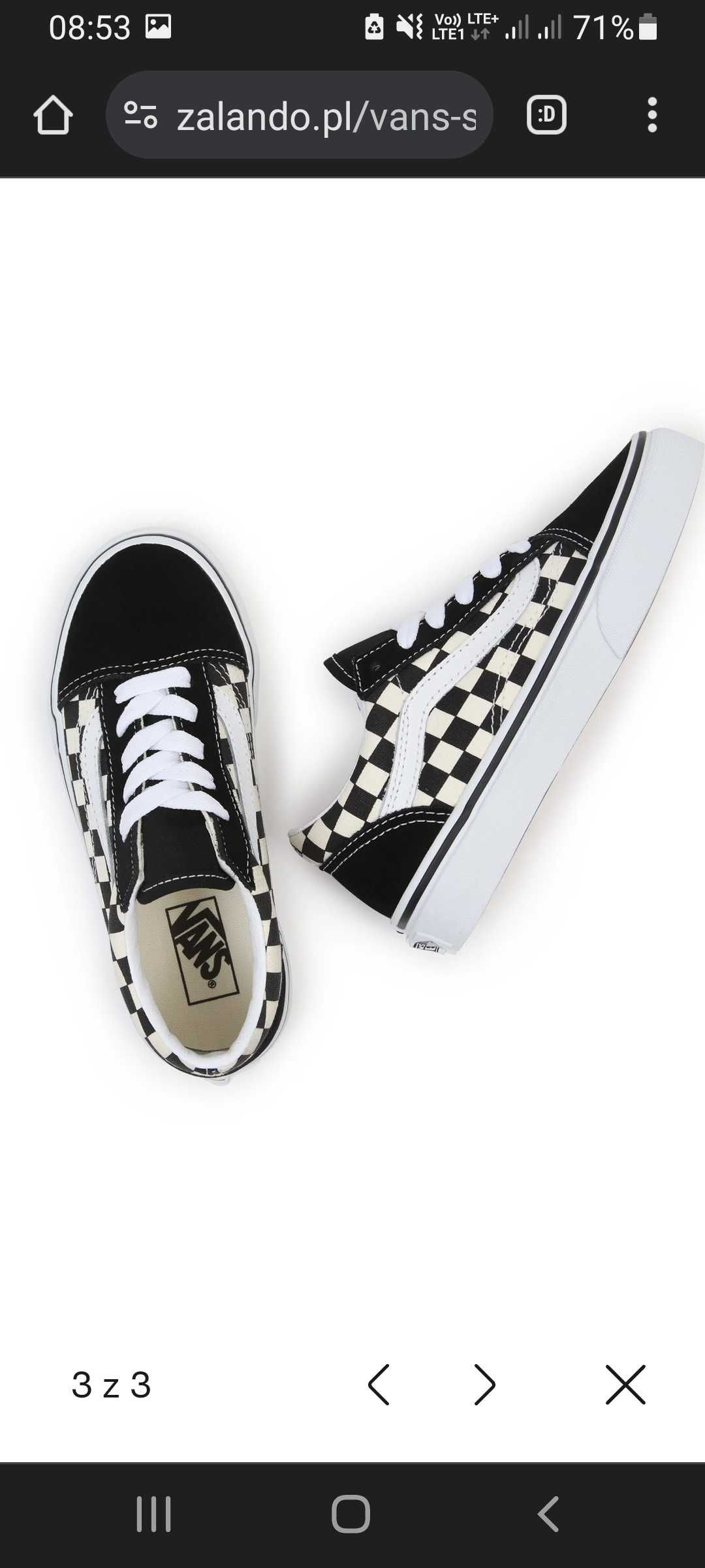 Sneakersy vans rozm 34-42