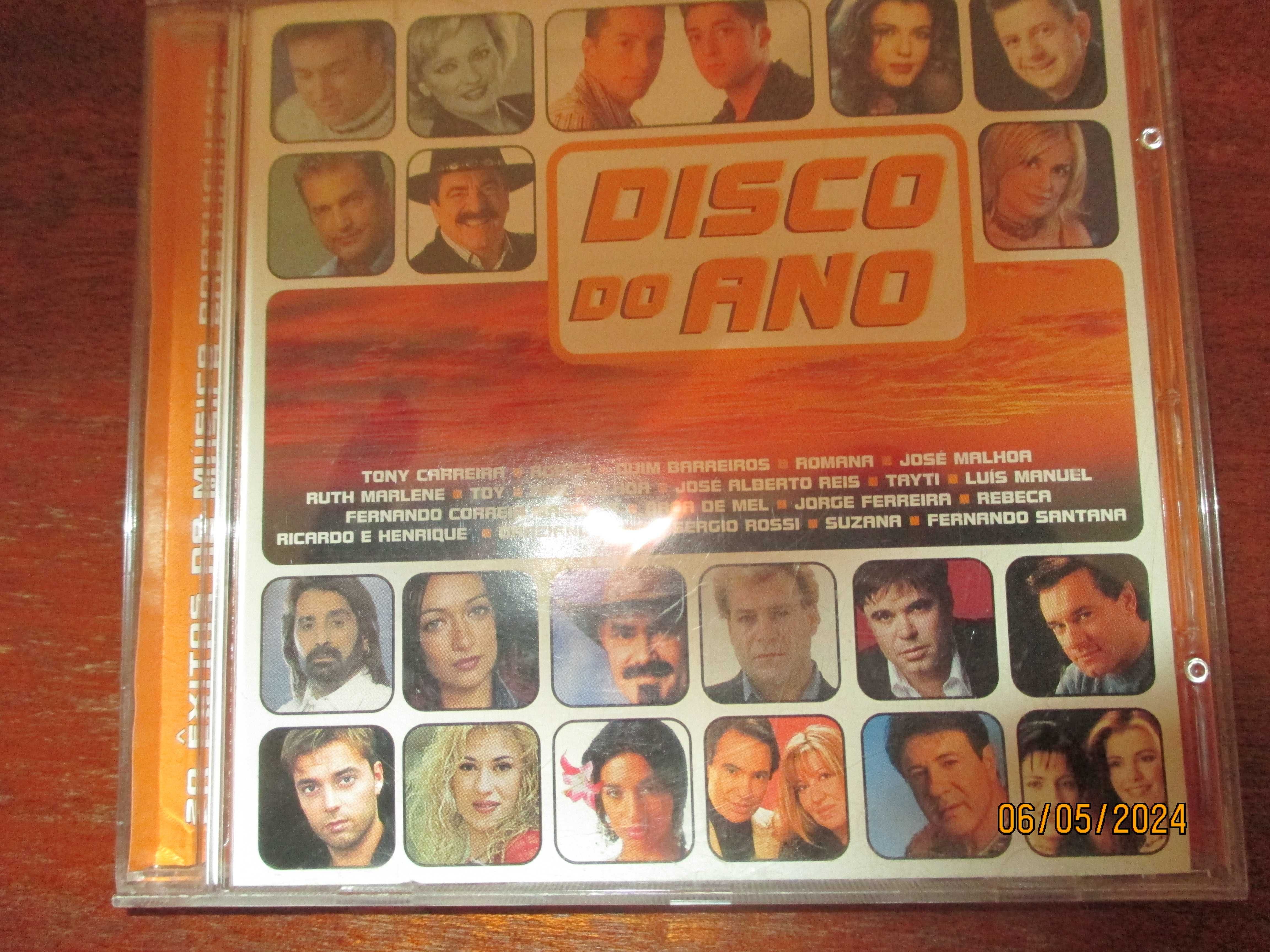 3 cd's - Portugal mix vol. 3 - Portugal em festa - Disco do ano