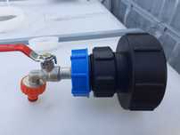 Redukcja adapter zbiornik 1000 MAUZER IBC100x8GZ 2   3 cale