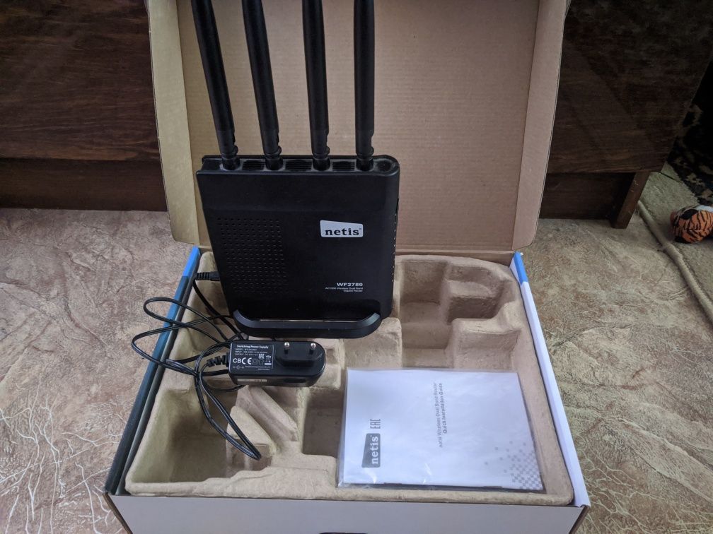 Маршрутизатор Netis WF2780 WiFi5 / AC1200 / 1 Гбіт/с