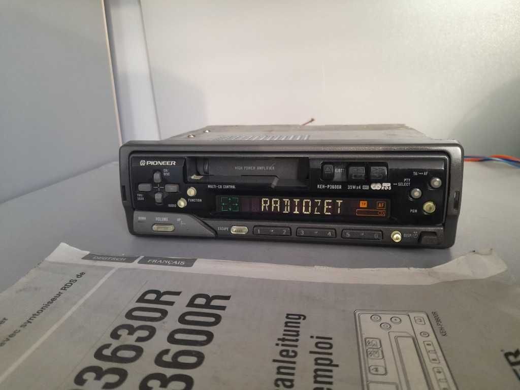 Radio Pioneer keh-p3600r + instrukcja