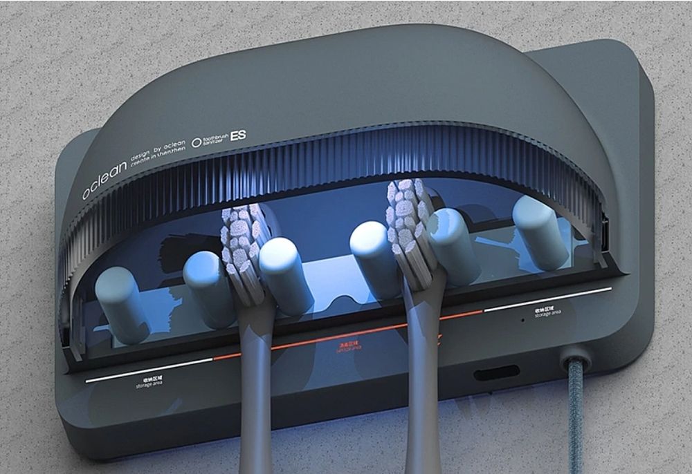 Oclean S1 - Uchwyt Dezynfekujący na szczoteczki