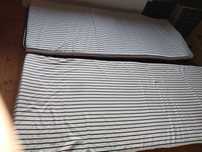 Łóżka-2 szt.-polowe Ikea Stylling 12730 z materacem Ikea 2 szt.