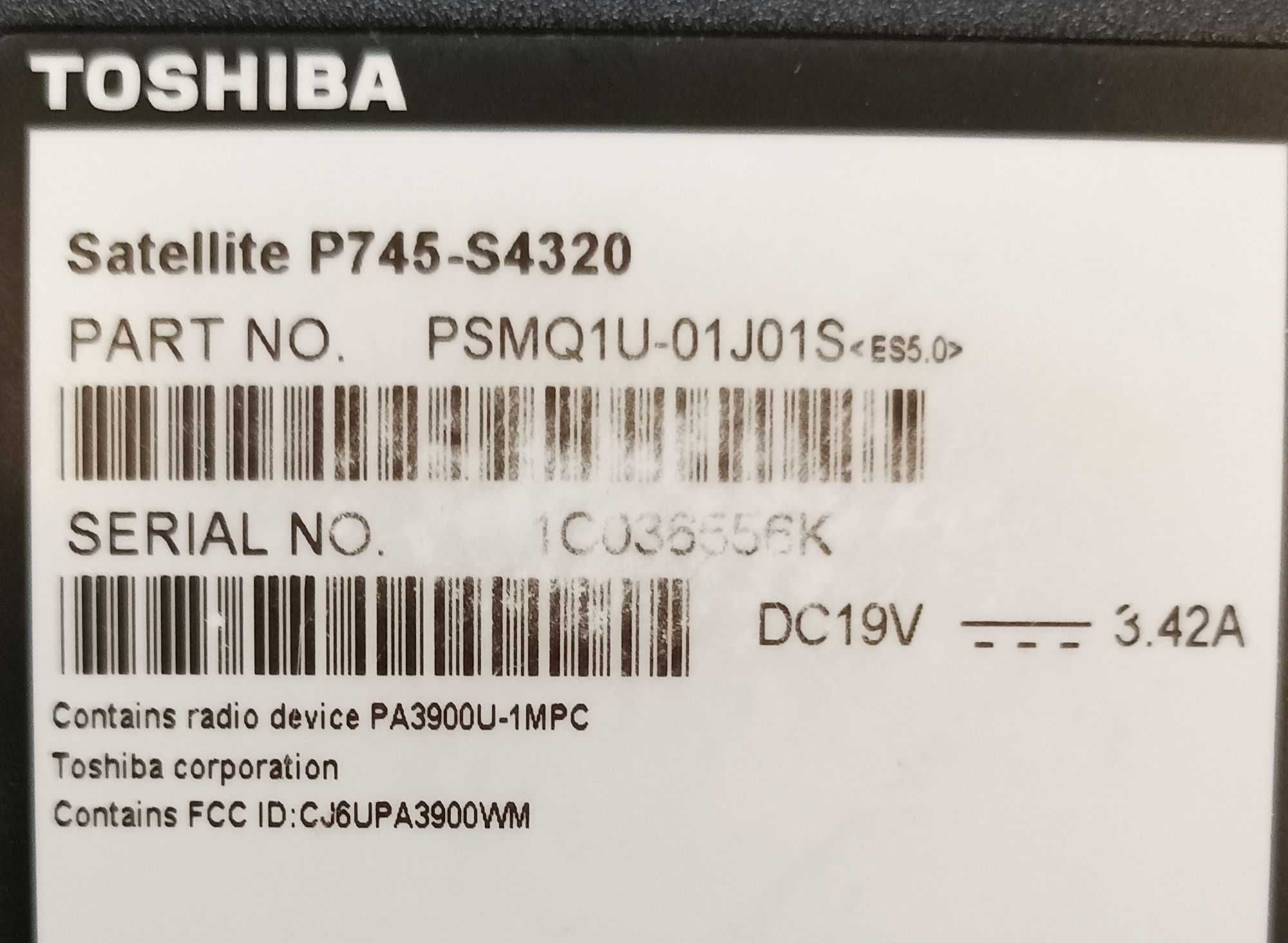 TOSHIBA Satellite P745