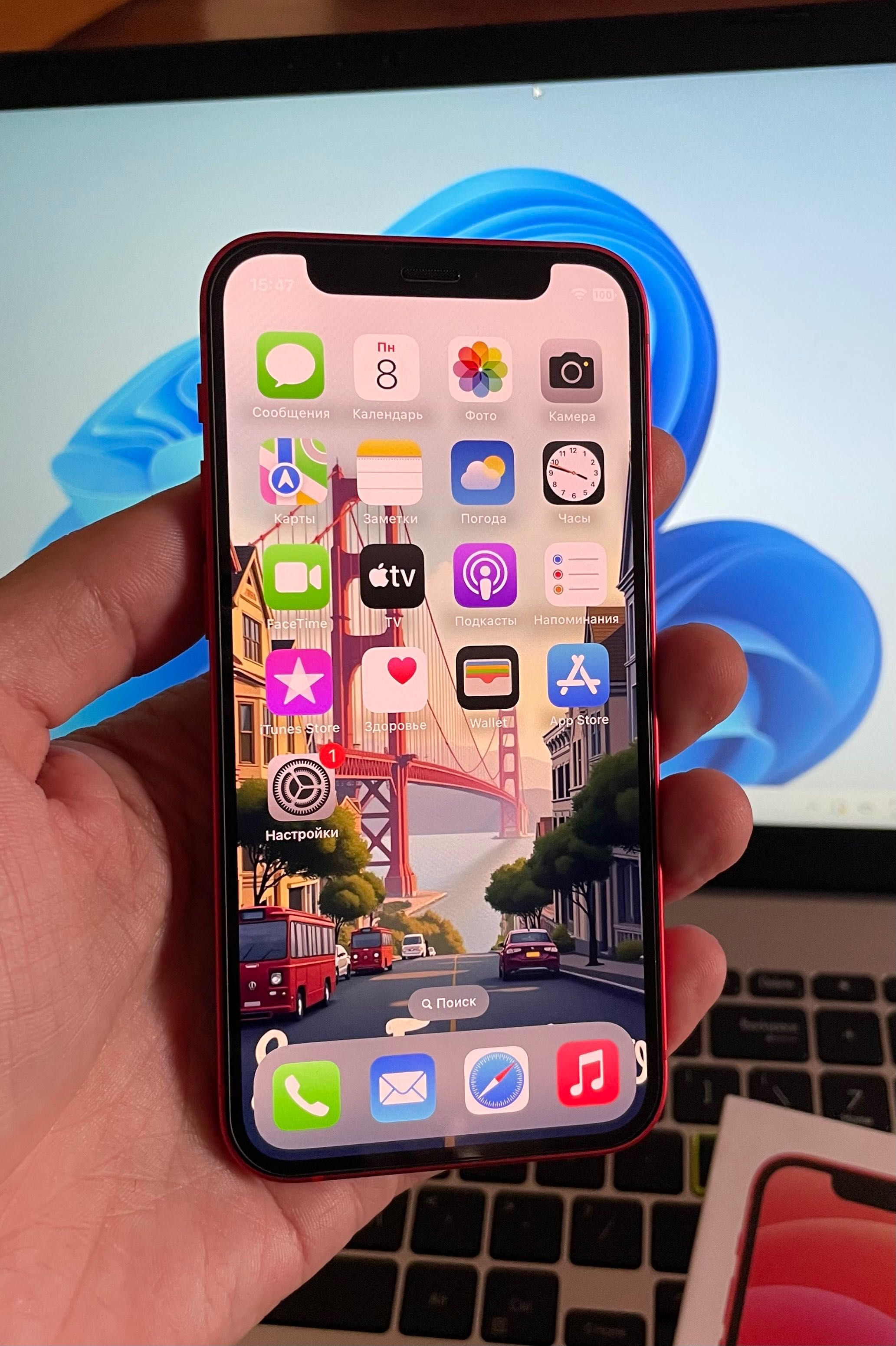 iPhone 12 64GB Product Red Neverlock