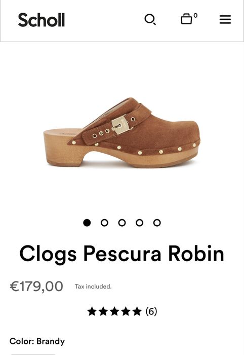 Клоги/сабо Clogs Pescura Robin від Scholl
