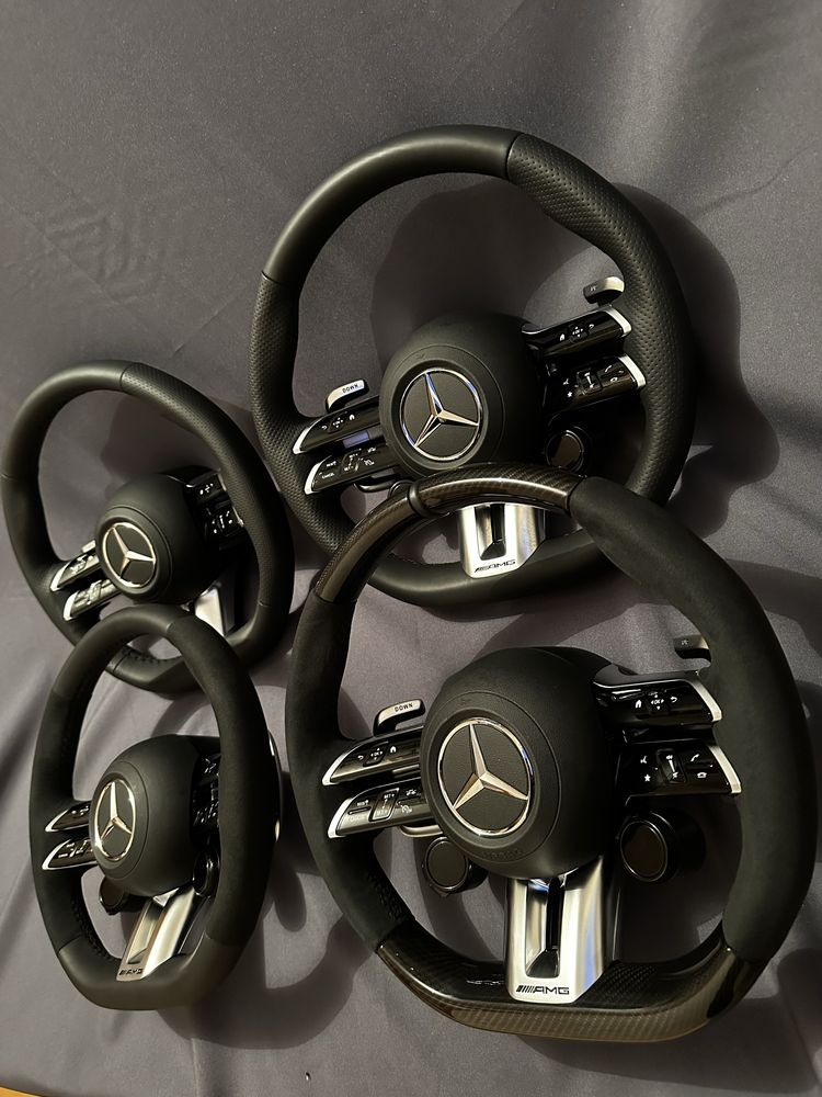 Руль Мерседес AMG 63 53 G 63 GLE 53 GLS 63 EQS 53 EQE E S C CLS AMG GT