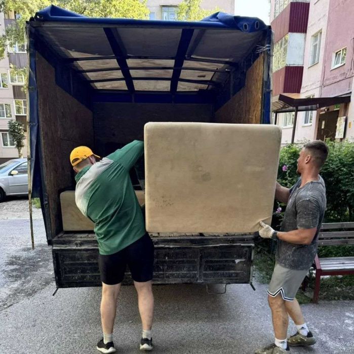 Вывоз хлама мебели вещей, Вывоз мусора в Харькове, Вывоз мусора газель