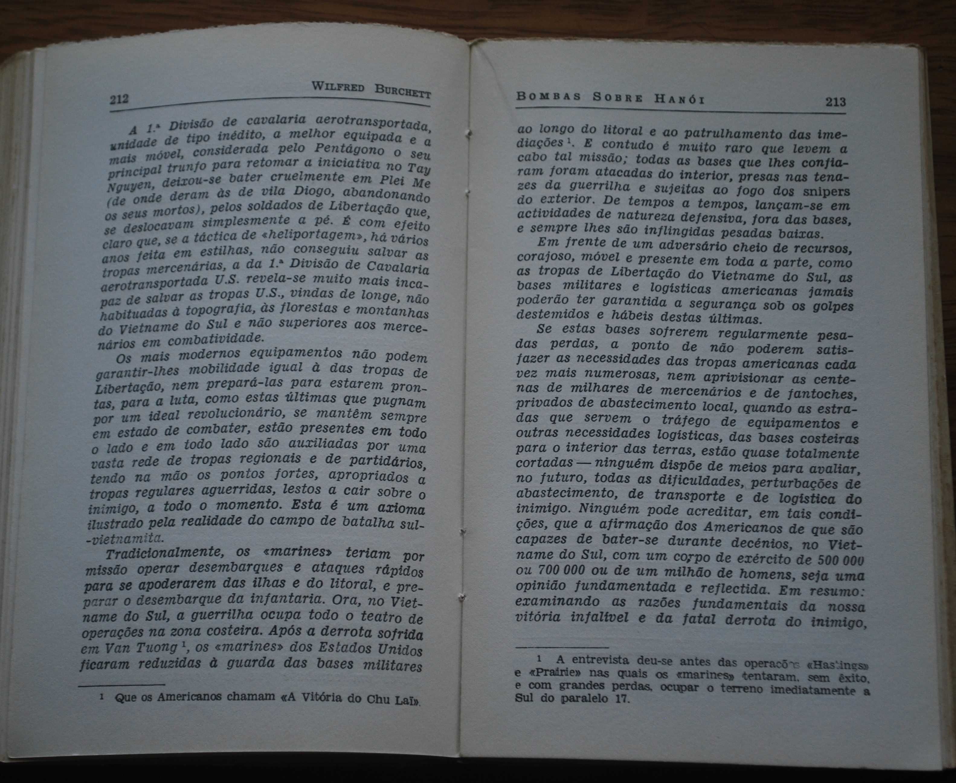 Bombas Sobre Hanoi de Wilfred G. Burchett