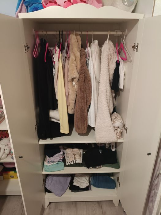 Zestaw mebli, szafa , regał, biurko