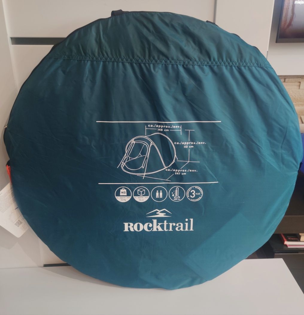 Namiot kempingowy 2-osobowy Rocktrail