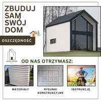 Domek modułowy całoroczny, prefabrykowany, mieszkalny, rekreacyjny