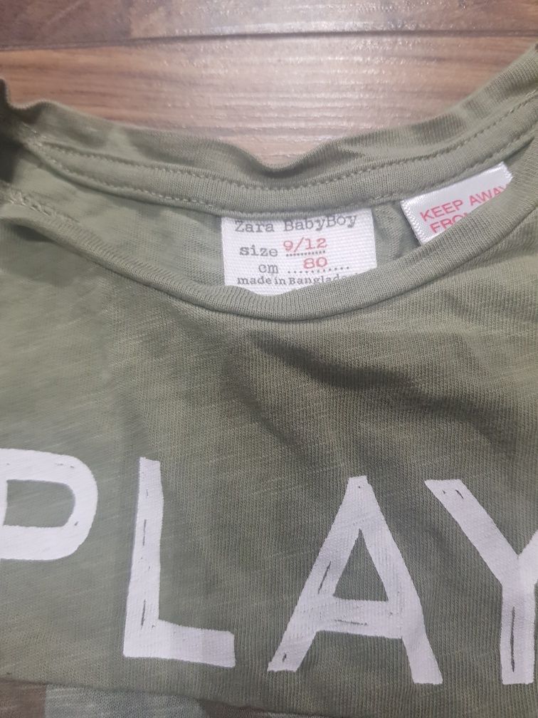 Zara t-shirt chłopięcy 80