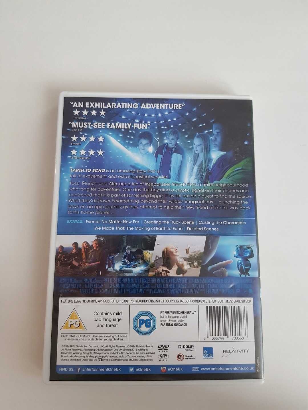 Film DVD Ziemia Wzywa Echo Płyta DVD