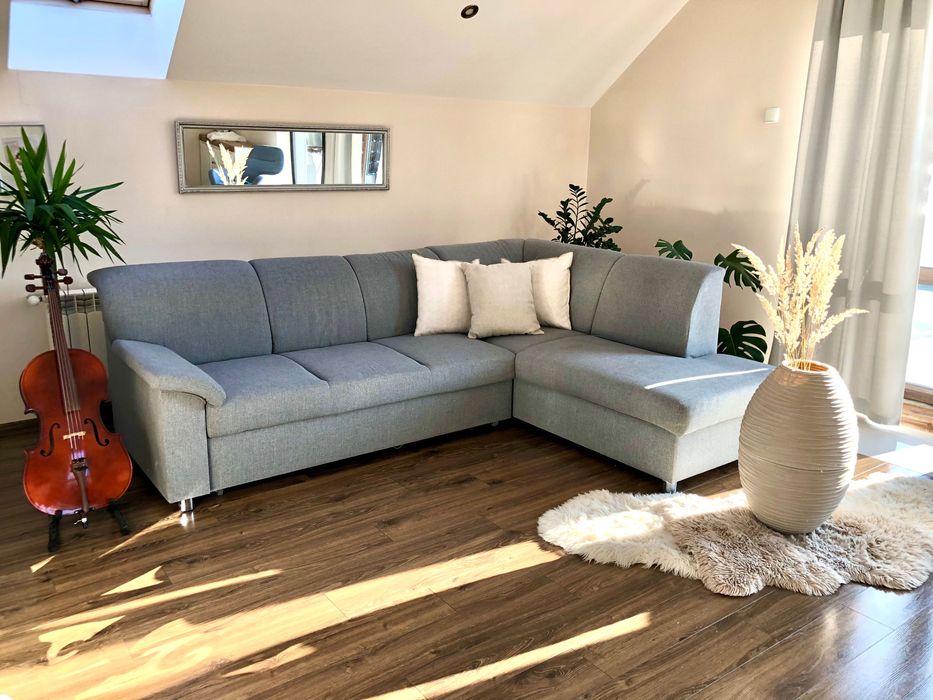 Narożnik z funkcją spania