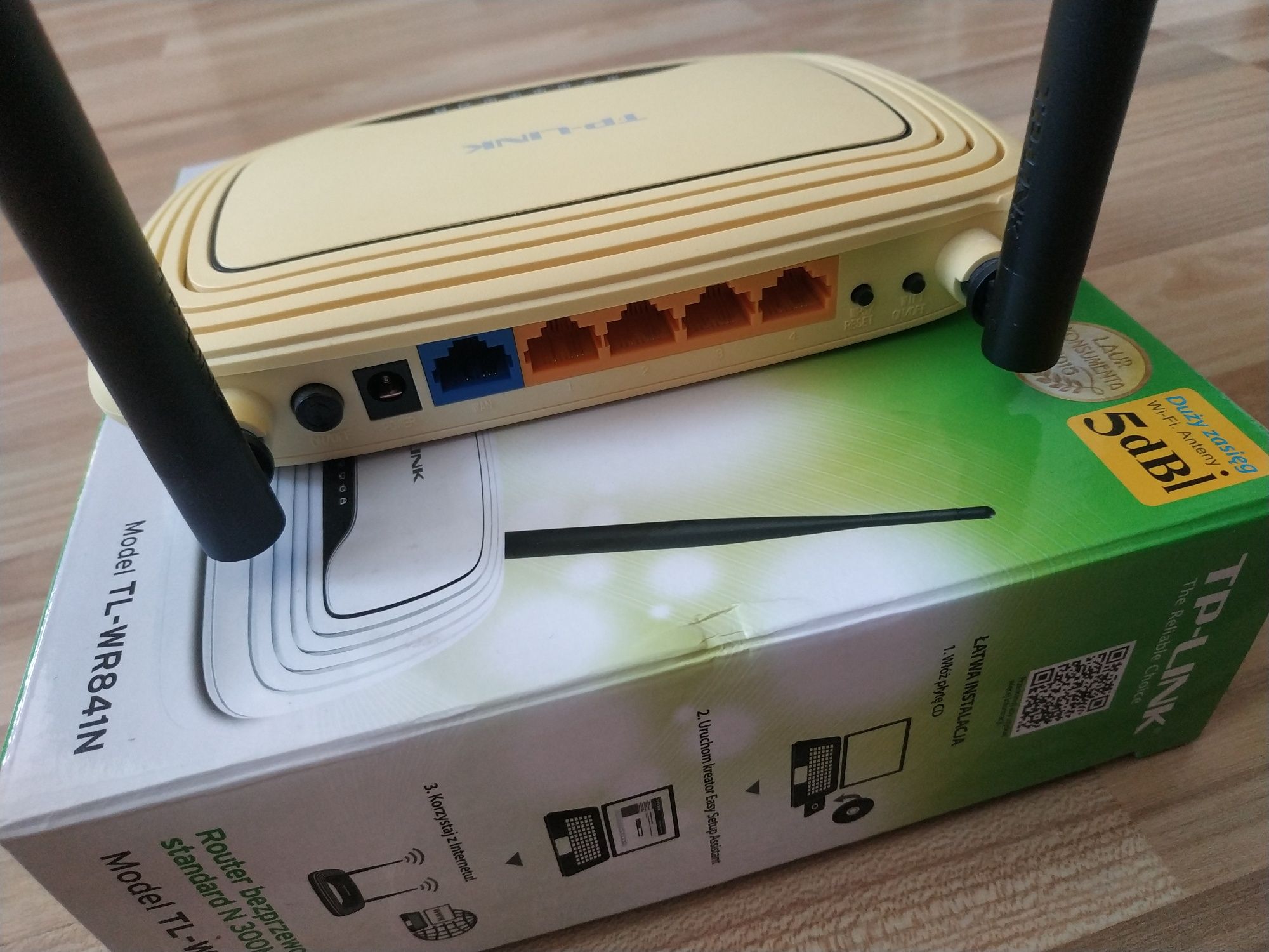 Router 5dBi TL-ER841N fajny prosty Wi-Fi bezprzewodowy