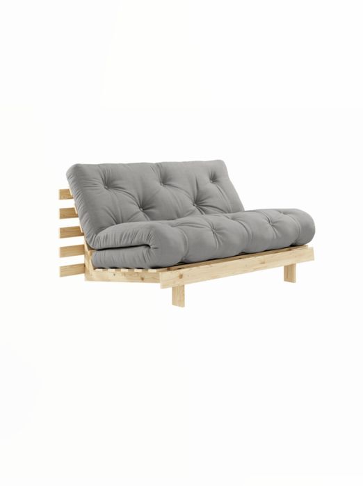 Sofa Roots 140 Karup futon jasny szary Grey