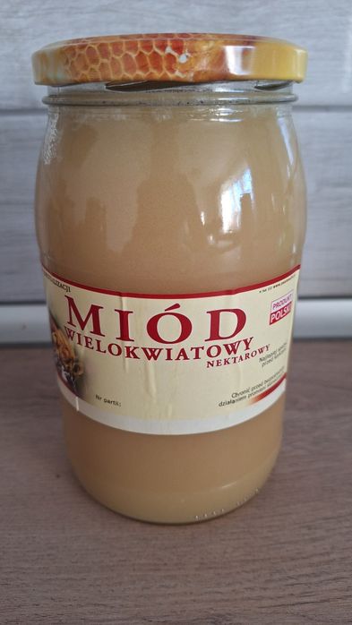 Miód wielokwiatowy - dwa słoiki