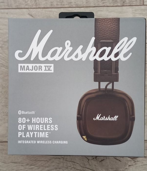 Навушники Marshall major 4 коричневі  оригінал б.у.