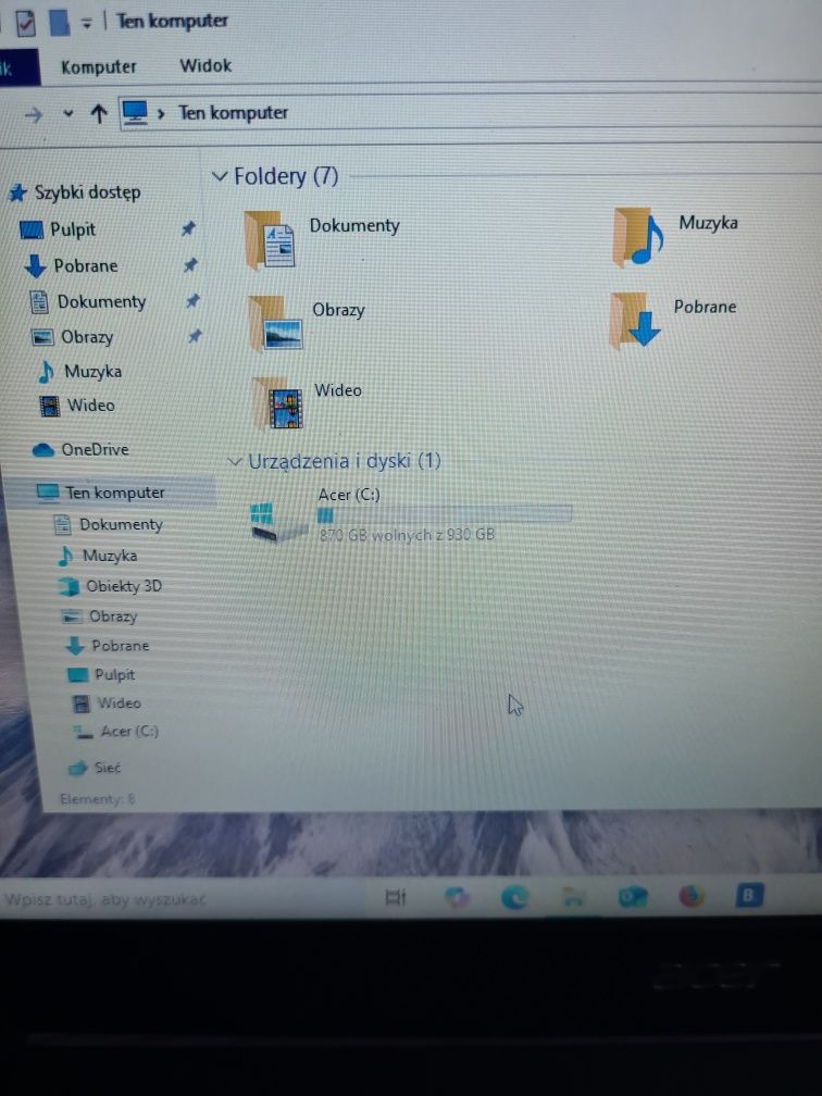 Laptop notebook Acer Aspire A315-51  8gb 1000Gb